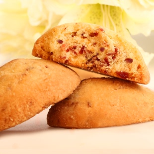 圣维拉手工蔓越莓曲奇饼干200g进口原料零食小吃6.1儿童节礼物