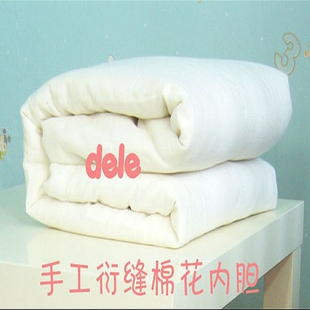 特级长绒棉纯棉花被/褥棉被芯 婴儿被1.1米*1.3米2斤