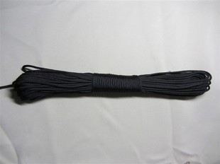 【高品质九芯军规伞绳（黑色）】1米/1元【整捆购买31米/29元】