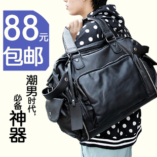 MR.C 特价包邮 2012新款 韩版时尚休闲手提包单肩斜挎包旅行男包