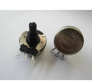 B103 RV28 2W 10K 逆变焊机维修常用绝缘轴2W碳膜电位器