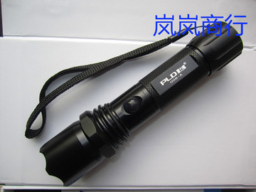 派力德GL-008-A 充电led强光手电筒进口CREE防水防身伸缩变焦