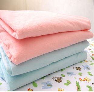 宝宝隔尿垫布料 纯棉竹纤维防水床单床笠 超大200*230米 2件包邮