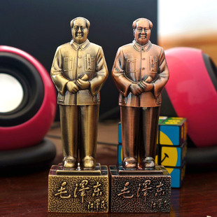 毛主席铜像 人物树脂现代家居摆设毛泽东开国大典装饰品摆设小型