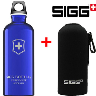 瑞士原装户外运动杯希格水杯新款SIGG水壶 蓝色8315.60（0.6L）