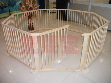 出口欧美8片宝宝儿童游戏围栏户外安全围栏护栏学步栏大床护栏