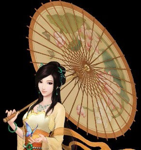 油纸伞 泸州桐香坊油纸伞 古典传统 唐雨柔 cosplay 仙剑5 荷花伞