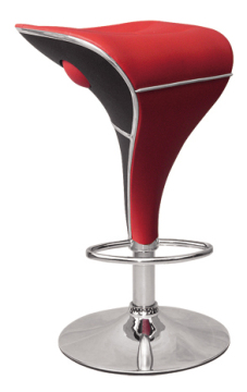 冲两钻疯狂促销时尚新款酒吧椅/吧台椅/吧台凳/红白PVC天鹅椅