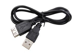 特价 USB延长线 数据线 铜芯线公对母延长线 U盘延长线 长1米