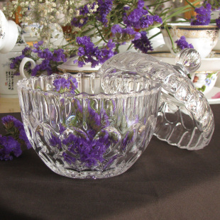 高档玻璃水果碗 冰沙碗 沙拉碗 带盖透明碗 雪糕碗  漫咖啡