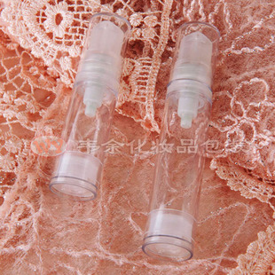 5ML10ML透明塑料真空瓶 乳液按压嘴瓶喷雾瓶精华素眼霜盒分装空瓶