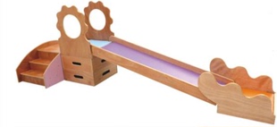 亲子运动组合系列 儿童软体木制组合滑梯 幼儿园大型游乐玩具批发