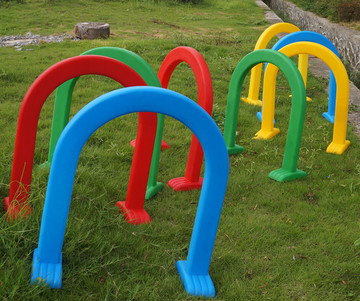 幼儿游戏钻洞 钻圈 幼儿园隧道 如意塑料钻洞 益智早教教学设备