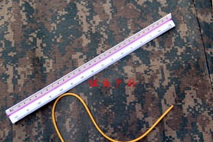 邦力士 金椰 图马克 神农 皮筋胶管精准测量工具尺 皮筋尺