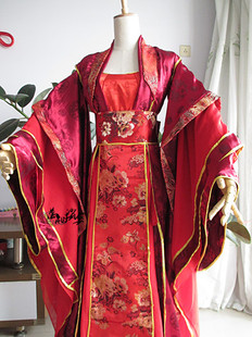 【万相娑婆】红色古装华丽cos服阿兰若公主大婚婚服万用古装cos