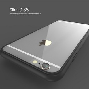 iphone6手机壳苹果4.7透明边框超薄硅胶保护套i6手机软壳4.7包邮