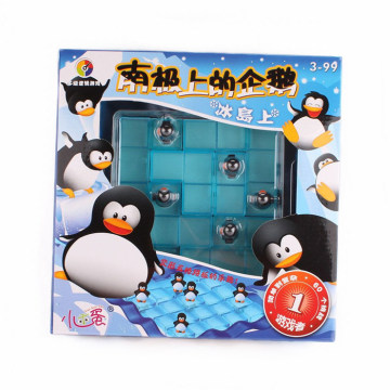 小乖蛋益智玩具南极上的企鹅60关儿童玩具智力桌面游戏拼图游戏