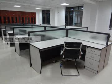 深圳办公桌办公屏风卡位 职员桌 电脑桌 屏风隔断 板式办公桌椅