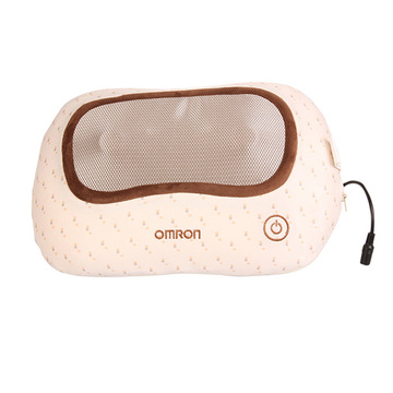 欧姆龙按摩枕HM-340 多部位按摩 颈椎枕 腰部保健枕发热枕