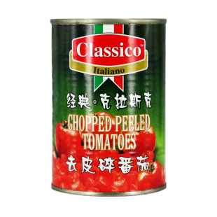 意大利原装进口 克拉斯克去皮碎番茄400g 意大利调味料 鲜香味美