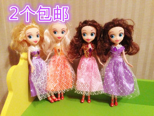 Barbie芭比娃娃苏菲亚小公主套装模特可爱儿童玩具女童宝宝