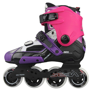 【虫虫轮滑】正品米高SEBA15款紫色HV轮滑鞋溜冰鞋紫薇复刻版包邮