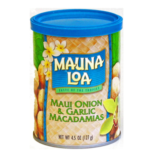 美国kirkland Mauna Loa 夏威夷果果仁 盐焗洋葱蒜香口味 127g
