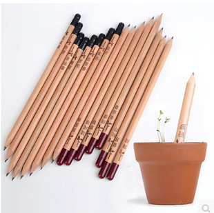 生态种子铅笔 Sprout Pencil 8支装/盒 萌芽锅笔 奇葩DIY生日礼物