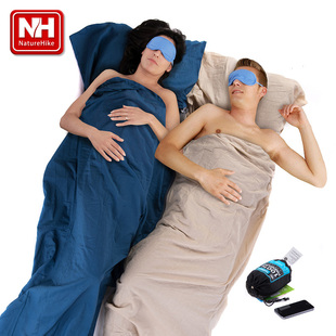 NH100%全棉睡袋内胆超轻便携户外旅行成人卫生被套内胆纯棉空调被
