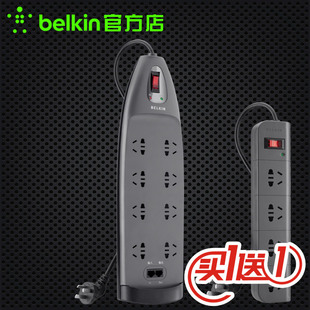 Belkin/贝尔金 F9G826be3M 防雷防涌电源插座开关排插接线板插排