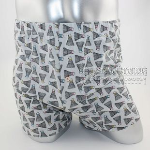 专柜正品 新款皮尔卡丹男针织印花全棉平角裤P135903 三种花纹