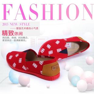 老北京布鞋女鞋单鞋休闲开车鞋软底舒适平跟休闲玛丽鞋包邮