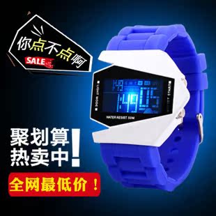 LED手表电子表 韩国防水儿童果冻表创意男士女手表学生男款