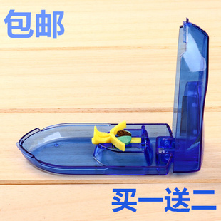 日式新款固定药片分割器透明切药器迷你塑料分药盒子