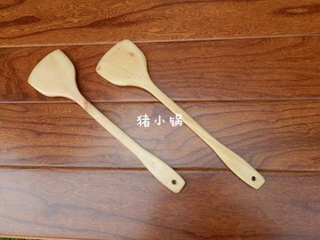 楠木40cm韩式炒菜专用锅铲长木铲子适用 炒菜锅 大煎锅大平底锅