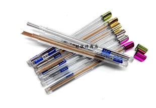 锐克818高品质树脂铅芯铅笔替芯0.7自动铅笔通用2B金银色笔芯特价