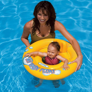 包邮正品儿童游泳圈坐圈婴儿宝宝游泳艇浮圈充气戏水坐圈腋下圈