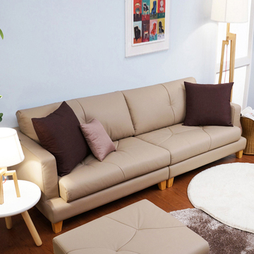 新款小户型真皮沙发头层牛皮 创意个性沙发 客厅组合沙发515
