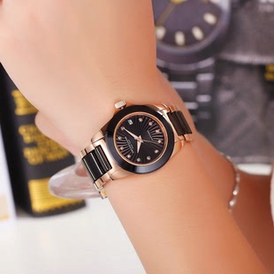 格兰芬多潮流时尚超薄陶瓷女表瑞士品牌防水石英女士腕表非机械表