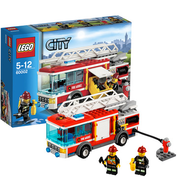 乐高城市组60002大型消防车 LEGO CITY 益智玩具积木拼搭男孩礼物
