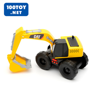 CAT专柜正品 声光震动 挖土机 挖掘机 工程车玩具汽车男孩礼物