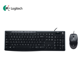 Logitech/罗技MK200有线游戏电脑LOL键鼠套装有线键盘鼠标套装