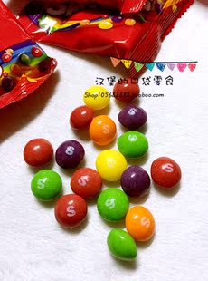 【荷兰原装直邮】Skittles彩虹糖11袋mini分装 果汁更充足