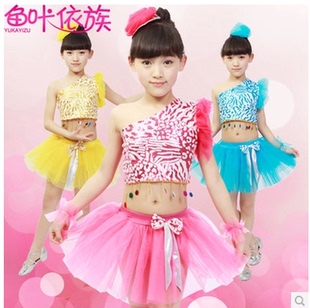 新款六一儿童演出服 表演服 合唱服 爵士舞蹈服 幼儿体操拉拉队服