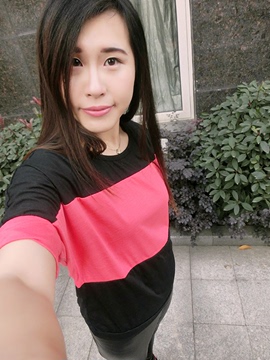 夏装新款2015韩版女装圆领拼接拼色短袖T恤女大码宽松打底衫色