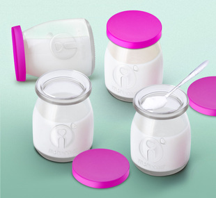 4个玻璃分杯 小内胆 生活日记M系列 酸奶机专用