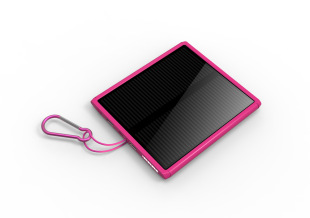超薄大容量 飞碟太阳能移动电源 pad聚合物12000毫安 手机充电宝