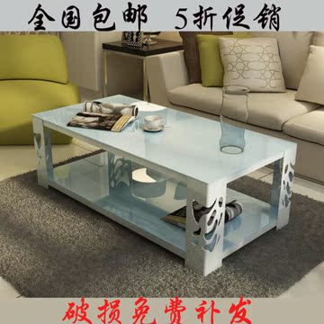 新款特价现代钢化玻璃茶几客厅小户型创意组合桌子茶桌简约包邮