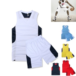 篮球服套装 篮球训练比赛队服 儿童成人篮球背心男女同款 DIY定制