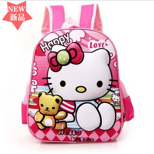 新款韩国可爱凯蒂猫女童幼儿园小中大班书包3-4-5岁小女孩双肩包